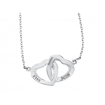 Interlocking Hearts Necklace
