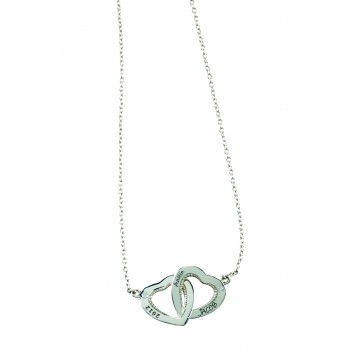 Interlocking Hearts Necklace