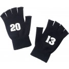 2013 Black Knit Fingerless Gloves